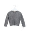 A Grey Cardigans from Bonpoint in size 3T for girl. (Front View)