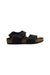 A Black Sandals from Birkenstock in size 7Y for boy. (Back View)