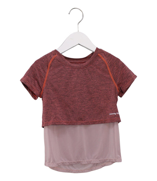 A Pink Active Tops from Moody Tiger in size 6T for girl. (Front View)