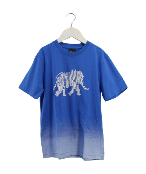 A Blue Short Sleeve T Shirts from Jim Thompson in size 8Y for boy. (Front View)
