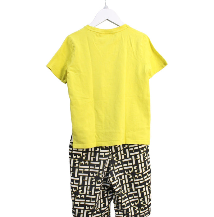 A Yellow Shorts from Boss in size 8Y for boy. (Back View)