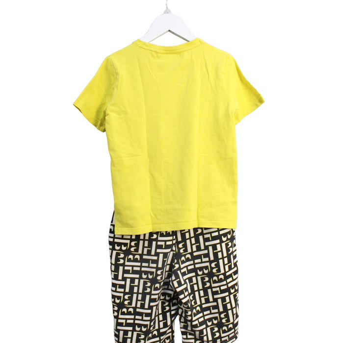 A Yellow Shorts from Boss in size 8Y for boy. (Back View)