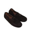 A Brown Loafers & Moccasins from Childrenchic in size 7Y for boy. (Front View)