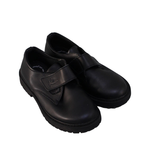 A Black Dress Shoes from Hush Puppies in size 6T for boy. (Front View)