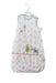 A White Sleepsacs from The Gro Company in size 6-12M for neutral. (Front View)