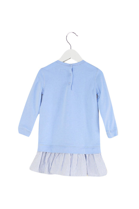 A Blue Sweater Dresses from Ralph Lauren in size 18-24M for girl. (Back View)