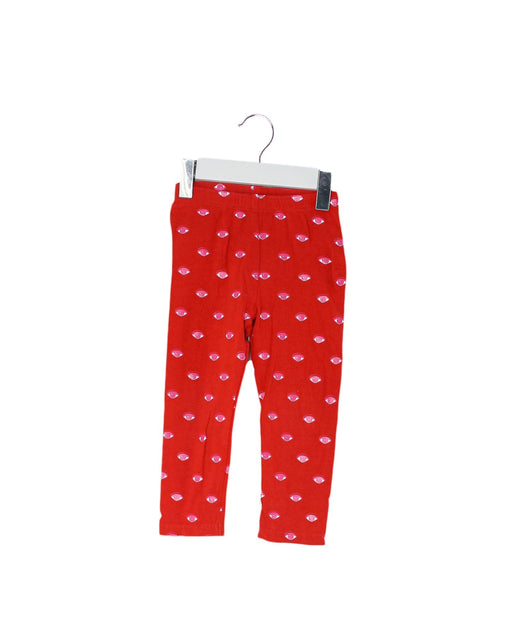 A Red Leggings from Kenzo in size 2T for girl. (Front View)