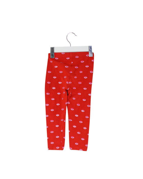 A Red Leggings from Kenzo in size 2T for girl. (Back View)