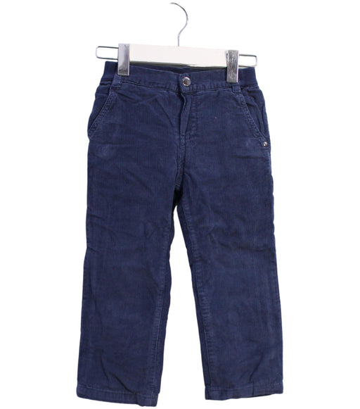 A Navy Casual Pants from Jacadi in size 3T for boy. (Front View)