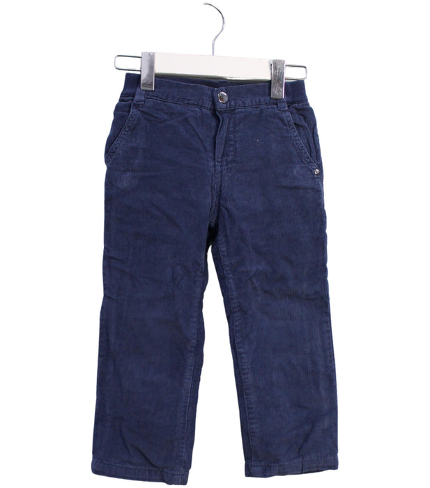 A Navy Casual Pants from Jacadi in size 3T for boy. (Front View)