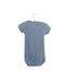 A Teal Short Sleeve Bodysuits from Petit Bateau in size 6-12M for neutral. (Back View)