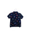 A Navy Short Sleeve Polos from Ralph Lauren in size 6-12M for boy. (Back View)