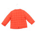 A Orange Puffer/Quilted Jackets from Crewcuts in size 4T for girl. (Back View)