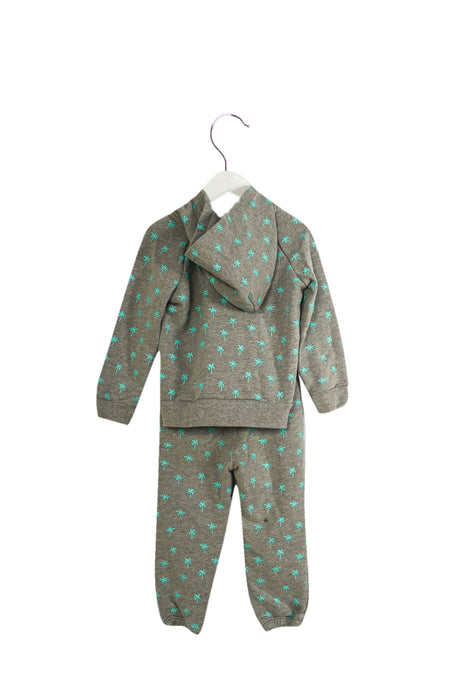 A Grey Pants Sets from Little Starters in size 4T for girl. (Back View)