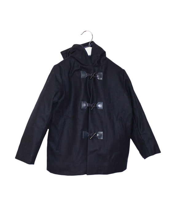 A Navy Coats from Jacadi in size 8Y for boy. (Front View)