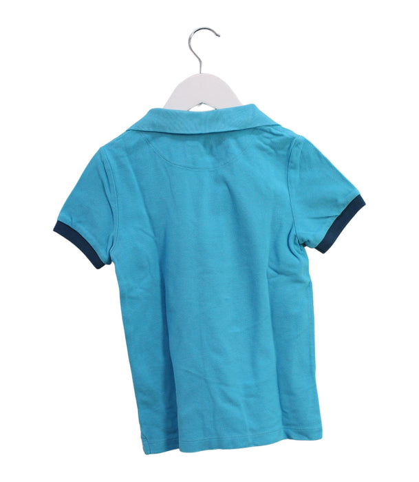 A Blue Short Sleeve Polos from Vilebrequin in size 8Y for boy. (Back View)