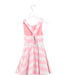 A Pink Sleeveless Dresses from Seed in size 3T for girl. (Back View)