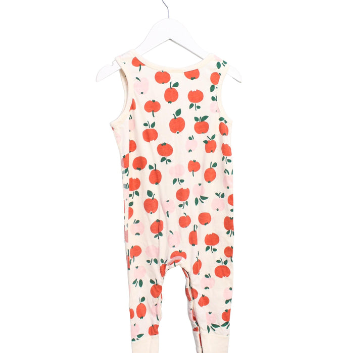 A Red Jumpsuits from Hanna Andersson in size 18-24M for girl. (Back View)
