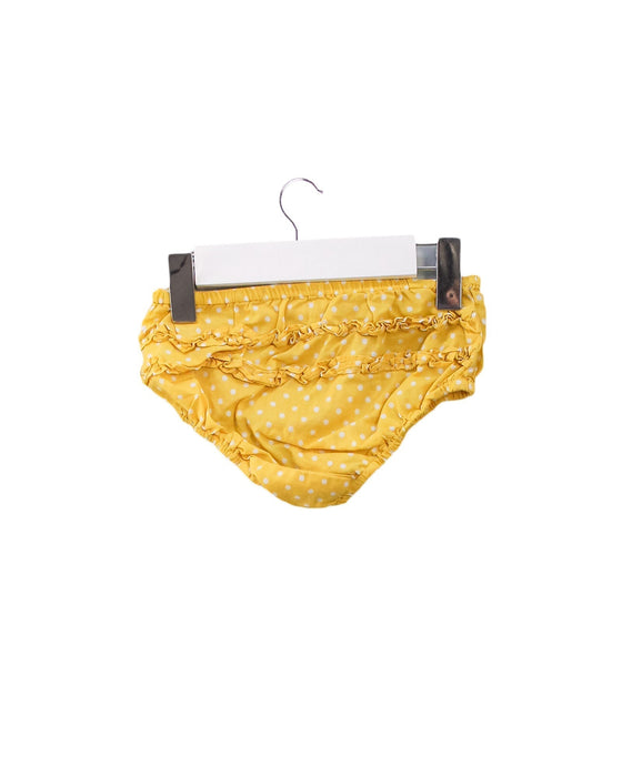 A Yellow Bloomers from Boden in size 6-12M for girl. (Back View)