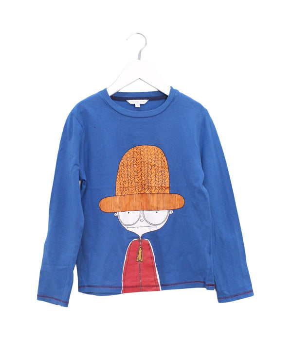 A Blue Long Sleeve Shirts from Little Marc Jacobs in size 8Y for boy. (Front View)