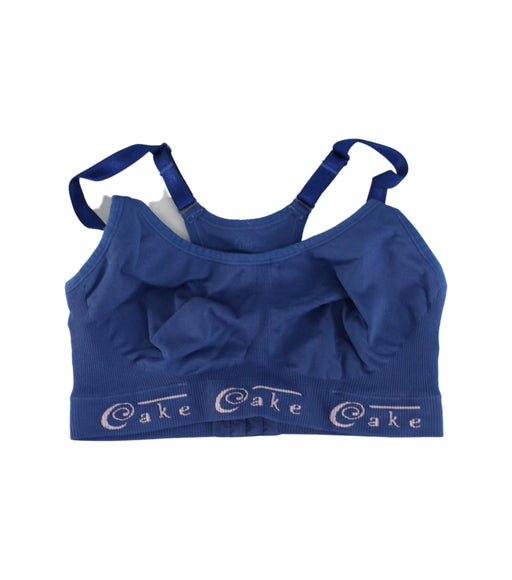 A Blue Bras from Cake Maternity in size Maternity-S for maternity. (Front View)