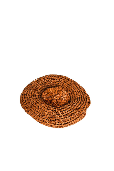 A Brown Hats Beanies & Caps from Burberry in size O/S for girl. (Front View)