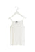 A White Sleeveless Tops from Petit Bateau in size 8Y for girl. (Front View)