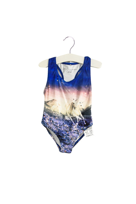A Blue Swimsuits from Stella McCartney in size 2T for girl. (Front View)