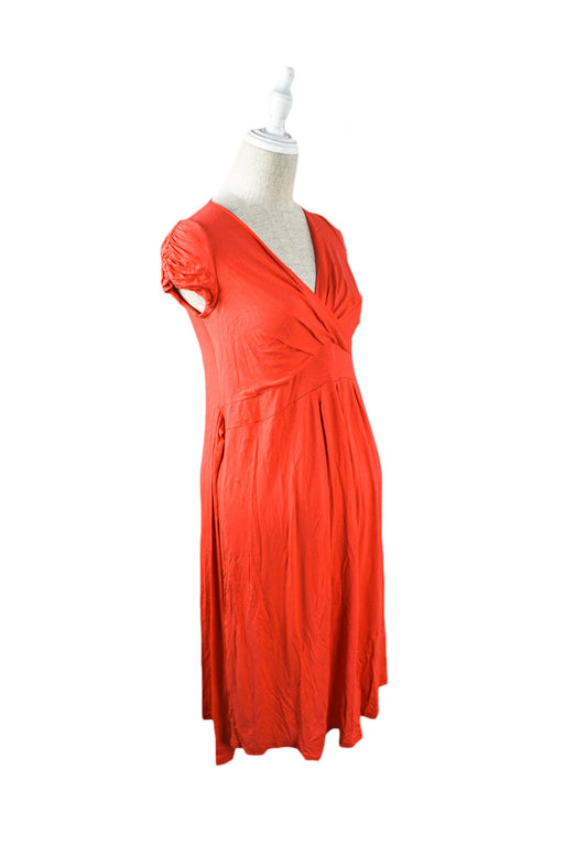A Orange Short Sleeve Dresses from Pietro Brunelli in size XXS for maternity. (Front View)