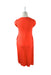 A Orange Short Sleeve Dresses from Pietro Brunelli in size XXS for maternity. (Back View)