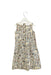 A Ivory Sleeveless Dresses from Lovie by Mary J in size 12-18M for girl. (Back View)