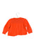 A Orange Cardigans from Petit Bateau in size 6-12M for girl. (Back View)