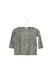 A Grey Long Sleeve Tops from Crewcuts in size 6T for girl. (Front View)