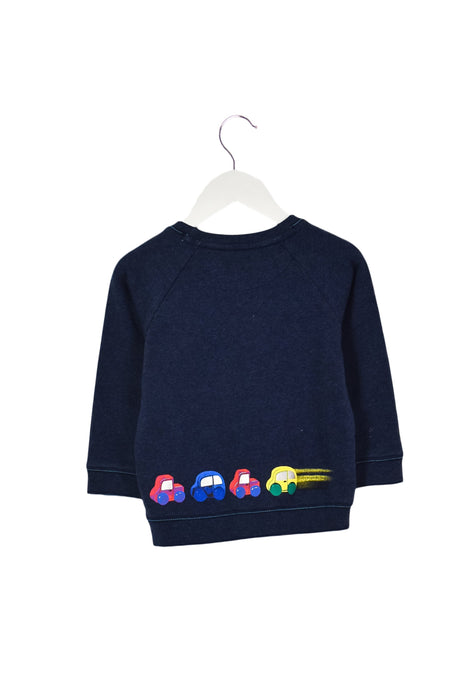 A Navy Sweatshirts from Baker by Ted Baker in size 2T for boy. (Back View)