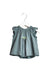 A Grey Sleeveless Tops from Bonpoint in size 6-12M for girl. (Front View)