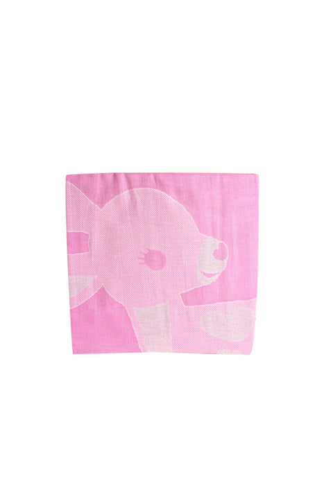 A Pink Blankets from Apple Park in size O/S for girl. (Front View)
