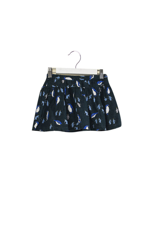 A Navy Short Skirts from Nanos in size 5T for girl. (Front View)