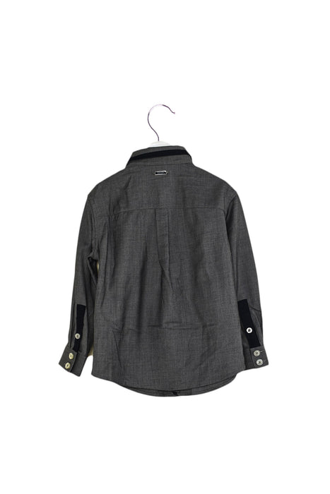 A Grey Shirts from Ferrari in size 3T for boy. (Back View)