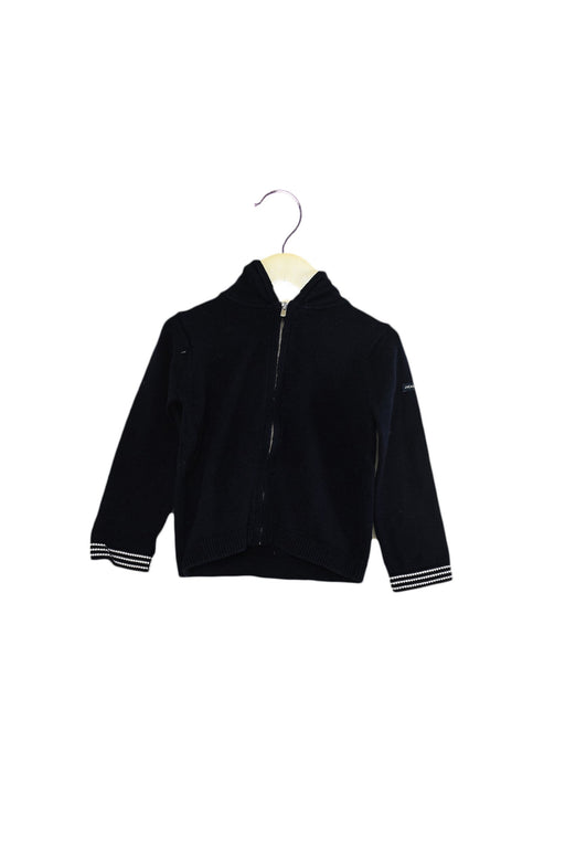 A Navy Sweatshirts from Jacadi in size 18-24M for boy. (Front View)