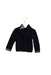 A Navy Sweatshirts from Jacadi in size 18-24M for boy. (Back View)