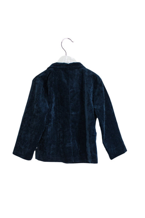 A Blue Blazers from Noukie's in size 4T for boy. (Back View)
