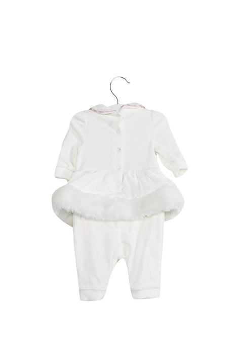 A White Long Sleeve Jumpsuits from Nicholas & Bears in size 0-3M for girl. (Back View)