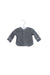 A Navy Long Sleeve Tops from Petit Bateau in size 0-3M for girl. (Front View)
