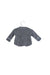 A Navy Long Sleeve Tops from Petit Bateau in size 0-3M for girl. (Back View)