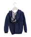 A Blue Lightweight Jackets from Seed in size 6-12M for boy. (Back View)
