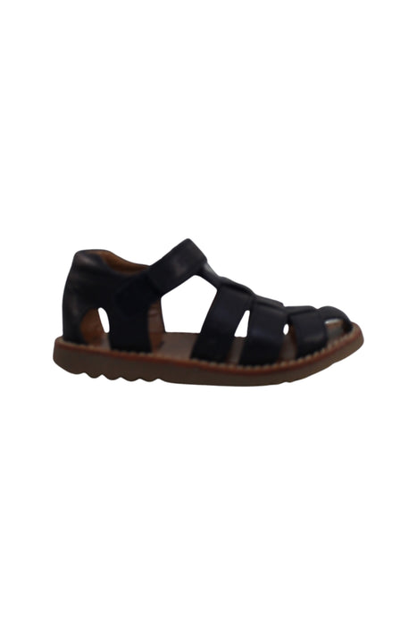 A Black Sandals from Pom d’Api in size 3T for boy. (Back View)