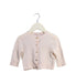 A Pink Cardigans from Bonpoint in size 0-3M for girl. (Front View)