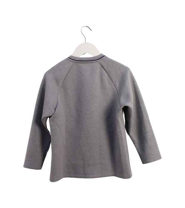 A Grey Sweatshirts from Ferrari in size 4T for boy. (Back View)