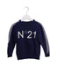 A Navy Knit Sweaters from Nº21 in size 6T for boy. (Front View)