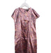 A Pink Short Sleeve Dresses from Velveteen in size 6T for girl. (Front View)